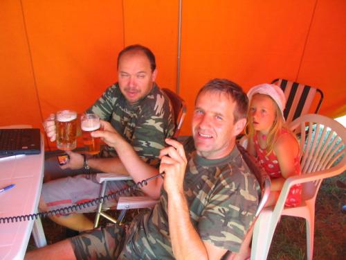 Takhle jsme vysílali - Petr Knap OK1AKI a Roman Pokorný OK1NPF