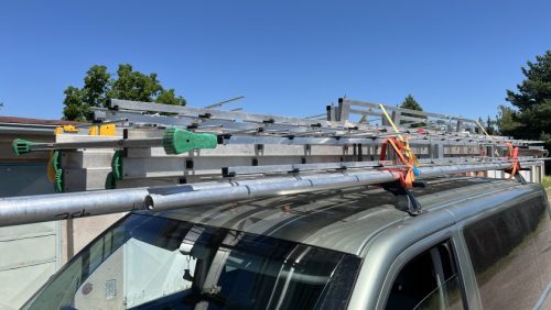 Antény jsou naloženy