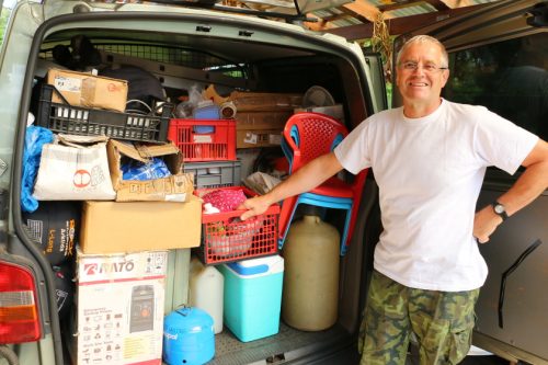 Vozidlo naloženo – Petr OK1AKI