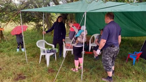 Základ je vybudovat přístřešek