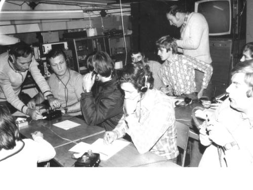 V. Hanák OK1HR, J. Podlipný OK1MZO, A. Lízr OK1MLA, J. Koukol OK1MWD, M. Jůza OK1DMJ, P. Knap OL5BJD, J. Huryta OK1MNV, V. Ferles OL5BCR