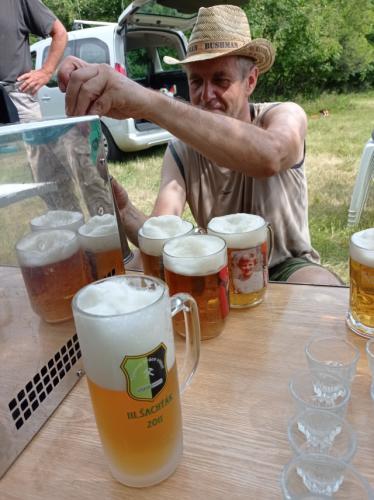 Petr OK1AKI zasedl k pípě