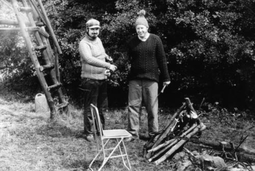 Honza Cuc OK1JJC řezal ruku Honzy Huryty OK1MNV, aby se vyrovnaly telegrafní schopnosti