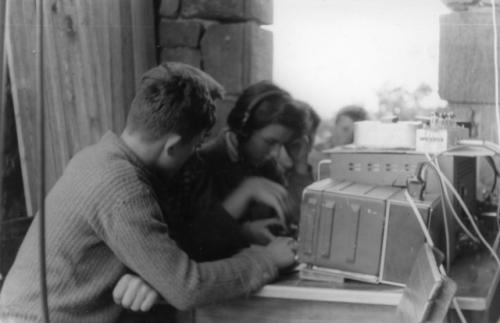 Mladí operátoři při PD na Kumburku