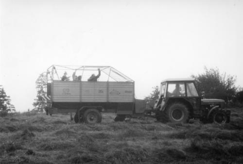 Výjezd jsme na kopec - na Horalu Vláďa Ferles OL5BCR, Vašek Antoš OK1ARP a Honza Huryta OK1MNV