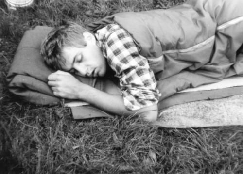 Po náročné noci vyspával Petr Knap OK1AKI