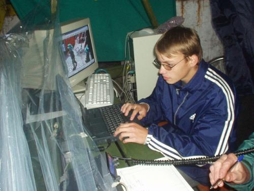 U klávesnice notebooku Lukáš Kozlík OK1XEW