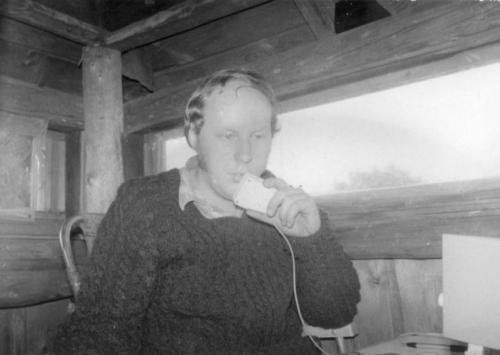 U mikrofonu Honza Huryta OK1MNV