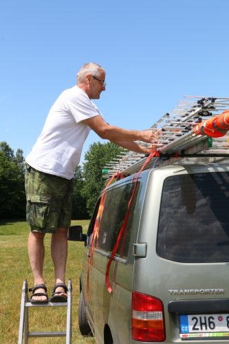 Začínáme stavět antény. Petr OK1AKI