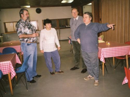 Honza Cuc OK1JJC, Helena Dušková OK1MWC, Honza Huryta OK1MNV a František Dušek OK1WC