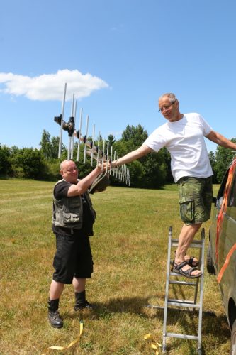 Vláďa OK1FUJ a Petr OK1AKI