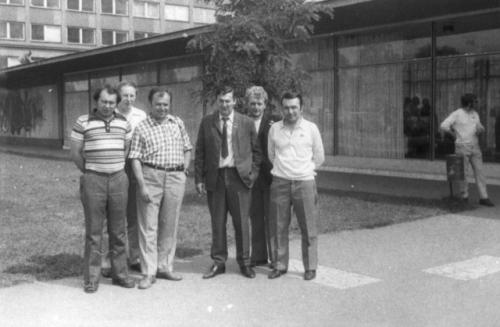 Zleva OK1MKV, OK1MNV, OK1MWN, OK1JLC, RP, OK1ATJ