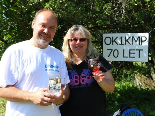 Naši letošní jubilanti - Roman OK1NPF a Věra