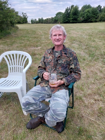 Martin OK1TKN relaxující