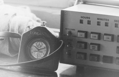 Časomíra při soutěži