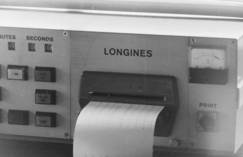 Časomíra při soutěži