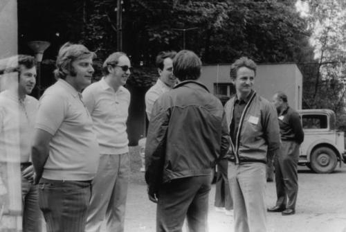 Jirka Podlipný OK1MZO, Honza Huryta OK1MNV a Jarda Holý OK1MIZ