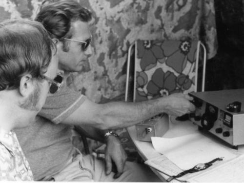 Honza Huryta OK1MNV a Míla Jůza OK1DMJ