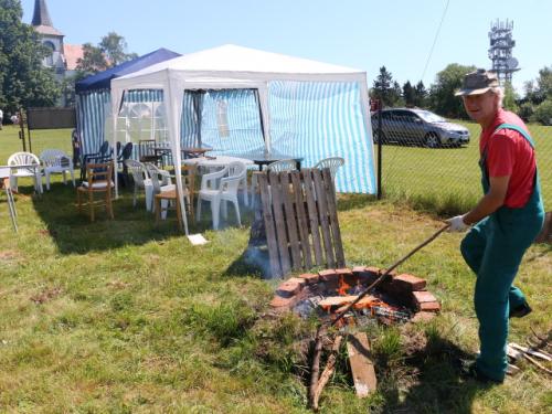 Martin OK1TKN pálil poslední nepořádek