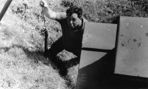 Šplhající Standa Šmidrkal OK1AAH