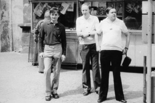 Jarda Holý OK1MIZ a Honza Huryta OK1MNV