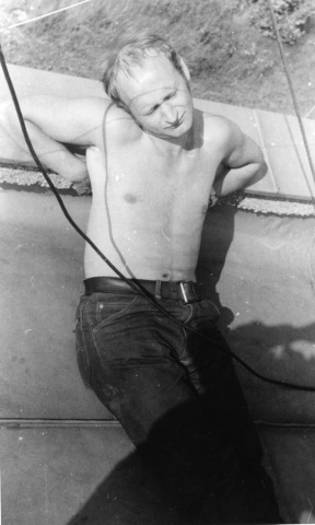 Slunící se Josef Krenn OK1AWN (Jičín)