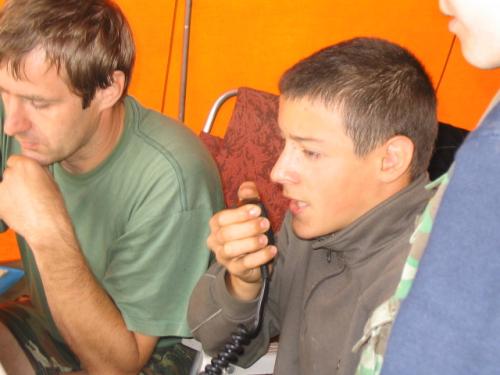 Vysílal Kuba Knap pod dozorem táty Petra Ok1AKI