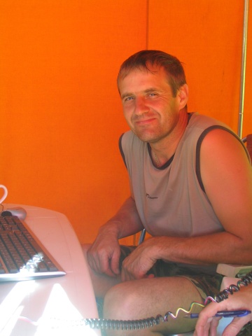 Provoz s úsměvem sledoval i VO Petr Knap OK1AKI