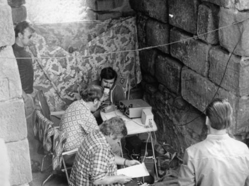 Jirka Podlipný OK1MZO, Honza Huryta OK1MNV, Vlastík Vít, Honza Cuc OK1JJC a Standa Lelek OK1DHG