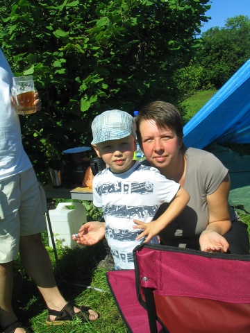 Nový operátor Ondra Pokorný s maminkou Zdeňkou