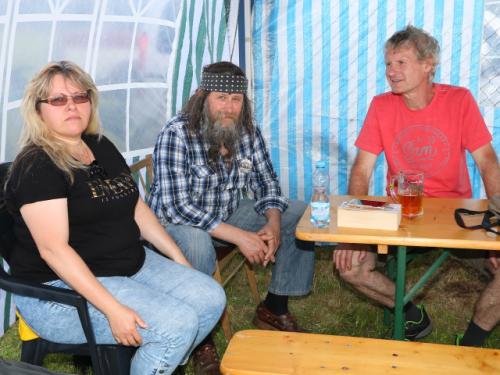 Věra, Béda OK1FXX a Martin OK1TKN