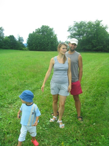 Petra a Marek Jiráskovi se synem Dominikem