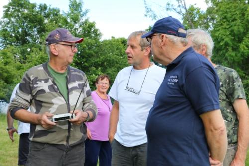 Josef OK1NO, maminka Blanka a Petr OK1AKI, Honza OK1MNV a Martin OK1TKN