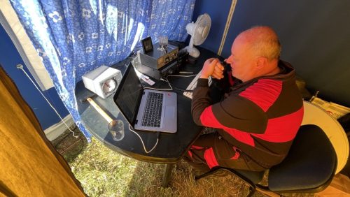 Ranní SSB liga. Vláďa OK1FUJ