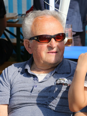 Nejstarší návštěvník setkání Karel OK1XOR