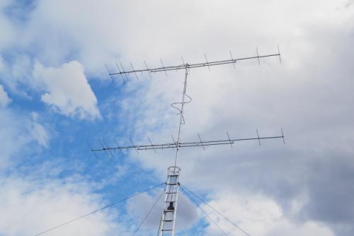 Dvojče antén pro 2 m