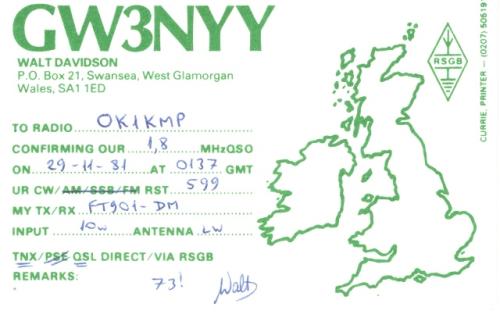 Země DXCC: Wales
