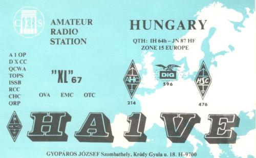 Země DXCC: Hungary