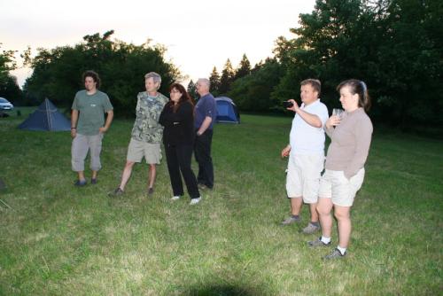 Akci přihlíželi Kuba Knap, Martin OK1TKN a Věra Kobrlovi, Vláďa Ferles, Martin Veselý a Lenka Kreuzová