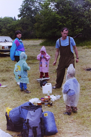 U vařiče Štěpánka Knapová, Vláďa Ferles a budoucí operátoři