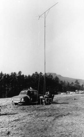 Naďa Romaniuková Ok1UXL, Honza Cuc OK1JJC a Honza Huryta OK1MNV