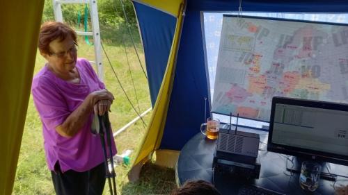 Na kontrolu přišla i Blanka Knapová