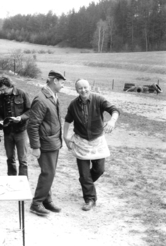 Jaroslav Štefan (Železnice) a Vašek Antoš OK1ARP