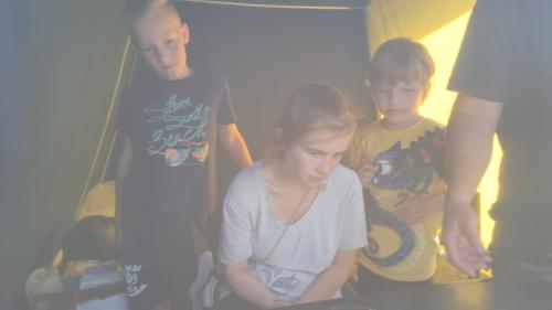 Nahrávání vyžadovalo soustředění. Mikuláš, Berenika a David