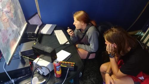 Večer k mikrofonu zasedla i Maruška. Bohužel už v dospělé kategorii