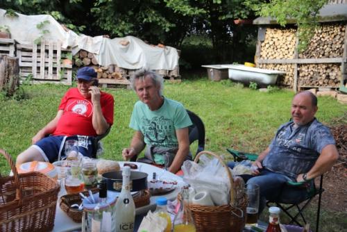Honza OK1MNV, Martin OK1TKN a Roman OK1NPF
