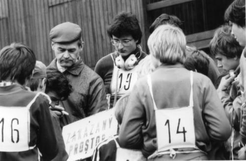 Před startem - Jaroslav Štefan (Železnice) a Aleš Stirand