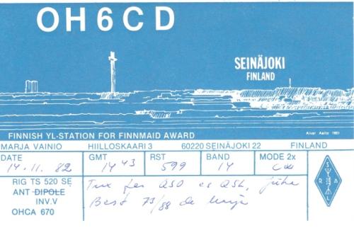 Země DXCC: Finland