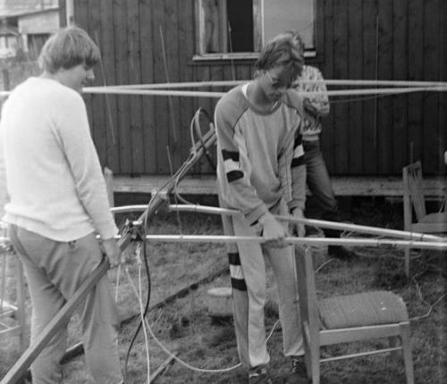 Pavel Podobský OK1MYA, Petr Čermák a Martin Kobrle