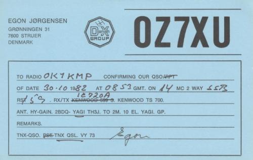 Země DXCC: Denmark